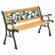 Image 1 for Скамейка для сада Chomik GARDEN LINE PAOLA с декоративной спинкой