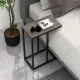 Image 2 for Журнальный столик Costway Vittsjo серый приставной