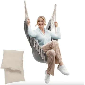 Бразильское кресло - гамак Di Volio Fira серый