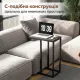 Image 9 for Журнальный столик Costway Vittsjo серый приставной