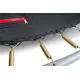 Image 9 for Батут Hop-Sport 8ft (244см) зеленый с внешней сеткой