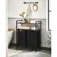 Image 7 for Корзина для белья Leobert Costway 92 л с 2 полками в стиле Loft