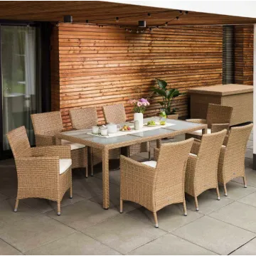 Садовая мебель Di Volio VERONA 8+1 бежево-кремовый