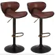 Image 2 for Комплект барных стульев Costway Dan со спинкой в стиле Loft