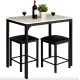 Комплект меблів Costway Venni барний стіл з табуретом 2 шт