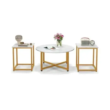 Комплект журнальных столиков Costway Lumen 3 штуки