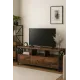 Image 1 for Тумба под телевизор Leobert Kamila в стиле Loft с 3 ящиками