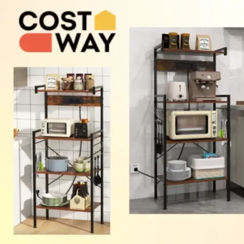 Простора стільниця та 2 нижні полиці