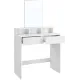Image 8 for Туалетный столик Leobert Belle с зеркалом и ящиками, белый