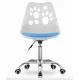Image 3 for Офисное кресло Leobert Print бело-голубой