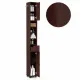 Image 1 for Шкаф-пенал в ванную Costway Slim Tower узкий с ящиком темно коричневый