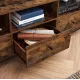Image 7 for Тумба під телевізор Leobert Kamila в стилі Loft з 3 шухлядами