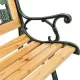Image 9 for Скамейка для сада Chomik GARDEN LINE PAOLA с декоративной спинкой