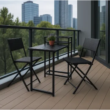 Комплект балконной мебели Jumi Kirbi New с тумбой для цветов