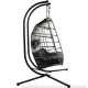 Image 2 for Подвесное кресло-кокон Di Volio Rona двухместное графитовый