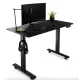 Компьютерный стол с регулируемой высотой Di Volio Amone черный