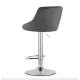 Image 5 for Барный стул Leobert Kast со спинкой серый