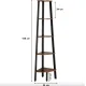 Image 4 for Етажерка Leobert Wooden New кутова в стилі Loft