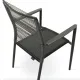 Image 2 for Садове крісло Di Volio Asti сірий/чорний