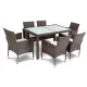 Image 2 for Садовая мебель Di Volio VERONA 6+1 коричневая