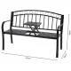 Image 5 for Скамейка садовая Chomik GARDEN LINE DUO с раскладным столиком