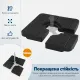 Image 2 for Основа для садової парасольки Costway 4-Piece Cantilever 84кг модульна квадратна чорний