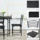 Image 13 for Комплект мебели Costway Katarina стол и 4 стула черный