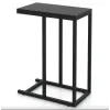 Журнальний столик Costway Vittsjo приставний в стилі Loft чорний