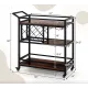 Image 5 for Стелаж Costway Carrito - кухонний візок з баром в стилі Loft