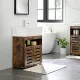 Image 8 for Тумба під умивальник Leobert Chalet з жалюзійними дверцятами в стилі Loft