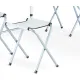 Image 8 for Стіл туристичний розкладний Outtec з 4 стільцями чорний