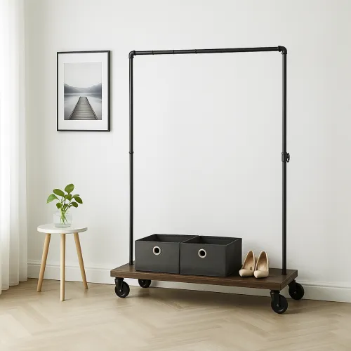 Стійка-вішалка для одягу та взуття Leobert Vintage у стилі Loft