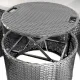 Image 5 for Садові меблі Di Volio MILANO чорно-сірі