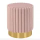 Image 2 for Пуф Costway Rosa велюровый на металлической основе