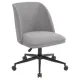 Офісне крісло Di Volio Fano без підлокітників, сірий
