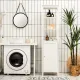Image 3 for Шкаф-пенал для ванной Costway Freestanding Bath 160см с полками и дверцей белый