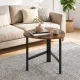 Image 2 for Журнальный столик Costway Tripod Coffee Table треугольный лофт коричневый