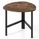 Image 1 for Журнальный столик Costway Tripod Coffee Table треугольный лофт коричневый