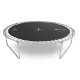 Image 9 for Батут Hop-Sport 8ft (244см) черно-зеленый с внешней сеткой
