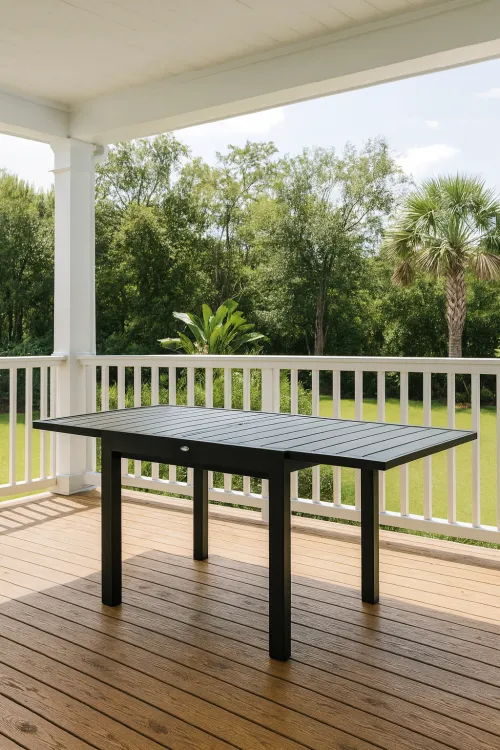 Стол Di Volio Comlo раздвижной серый