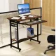Image 5 for Компьютерный стол Costway Otto с выдвижной подставкой для клавиатуры