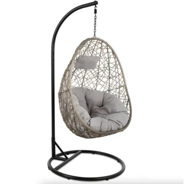 Підвісне крісло-кокон Di Volio Bacoli одномісне сірий