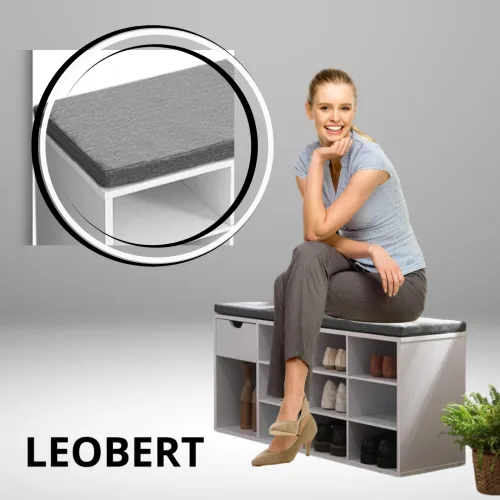 Тумба для обуви с сиденьем