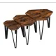 Image 3 for Комплект журнальных столиков Leobert Kombo 3 шт в стиле Loft