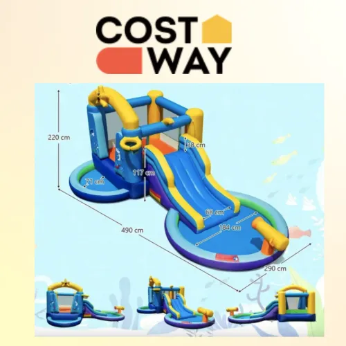 Замок с океанской тематикой