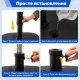 Image 7 for Основание для садового зонта Costway Heavy Duty квадратное черный