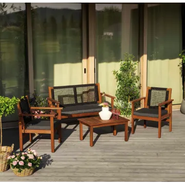 Комплект садовой мебели Di Volio Marata черный