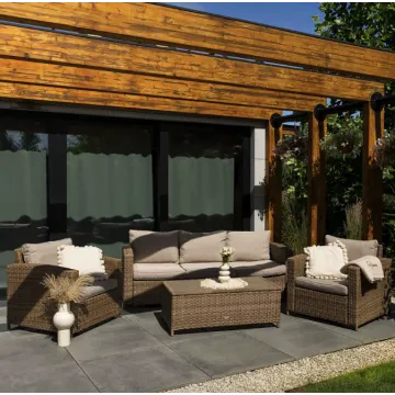 Комплект садовой мебели Di Volio Veleti бежевый