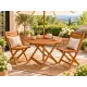 Image 6 for Садовый стол Costway Patio деревянный с отверстием для зонта