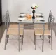 Image 1 for Комплект мебели Costway Corners обеденный стол со стульями